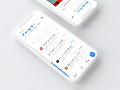 Email App Concept app app design email email design uiux