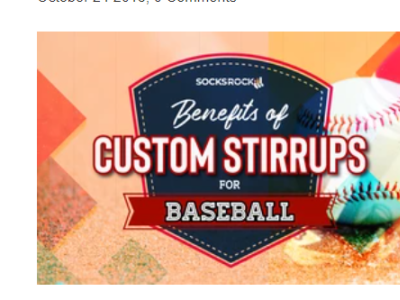 Benefits of Custom Stirrups for Baseball baseball stirrups custom made socks custom socks