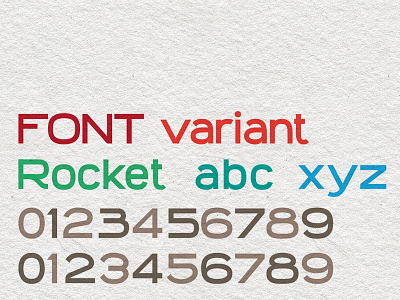 Font Test font geometric modern sans serif thick type typeface