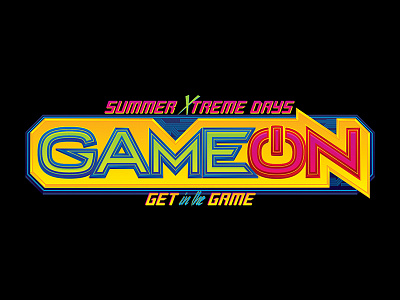 Game On 90s extreme game rad retro video vivid