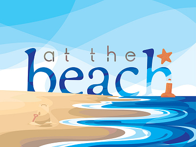 At The Beach beach buoy castle foam international ocean orange rock sand sea sky waves