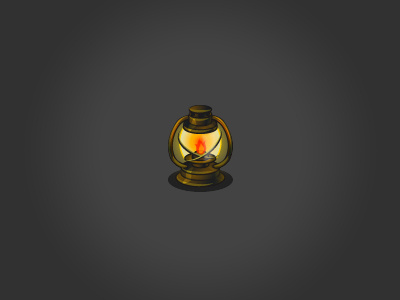 Oil Lamp icon lamp