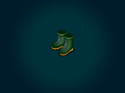 Rubber Boots boots icon rubber