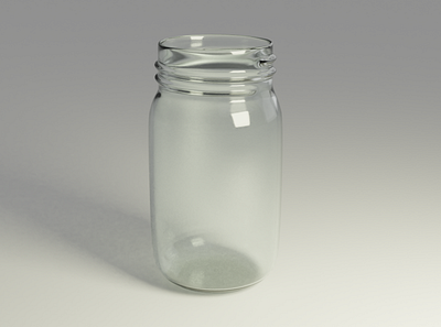 Empty Jar render branding diamonds empty icon illustration jar jars logo render typography ux web