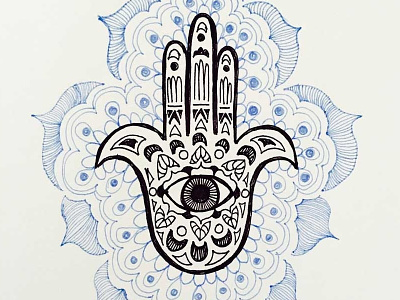 Hamsa Sketch