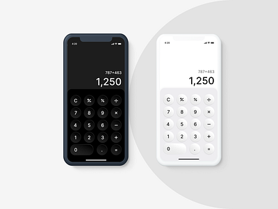 Calculator - UI app dailyui design figma illustration ui ui design uiux