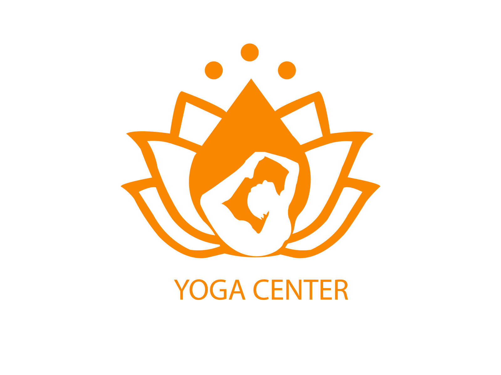 Yoga center by Taslima Aktar on Dribbble