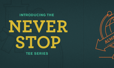 Never Stop Banner