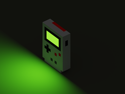 Game boy voxel