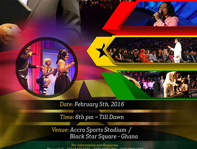 Poster arrow church colors design event flag flyer ghana photoshop shape star