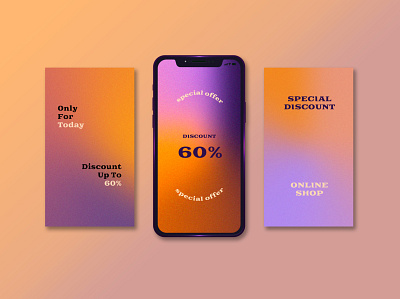 Instagram Stories Design ad ad design gradient gradient template instagram instagram ad instagram banner instagram design instagram post instagram promotion instagram stories instagram story template instagram template minimal social media social media template stories story