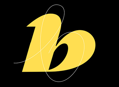 B #36daysoftype 36dayoftype branding design font illustration lettering typography