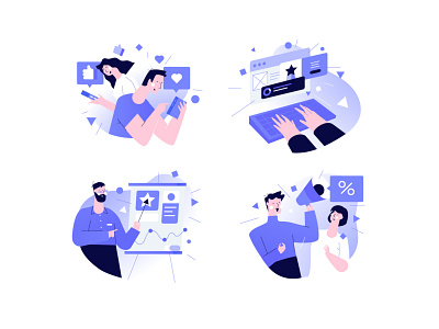 Prosperys content illustrations