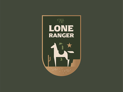 The Lone Ranger branding design icon illustration logo logo mark