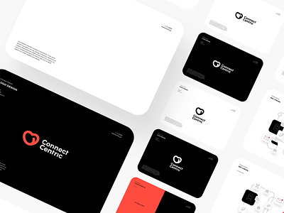 Connect Centric ❤️ Brand Identity animation brand design branding design icon logo tonik ui vector