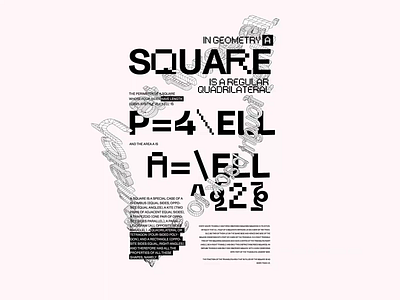 SQuarE animation design illustration poster