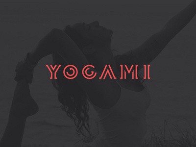 YOGAMI body custom fitness font joga logo typo typography yoga