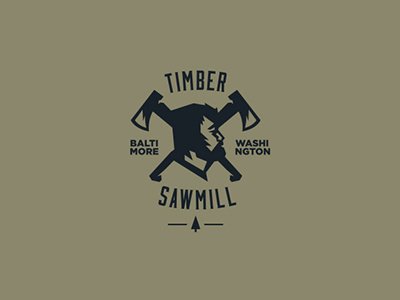 TIMBER SAWMILL axe beard man saw sawmill timber wood