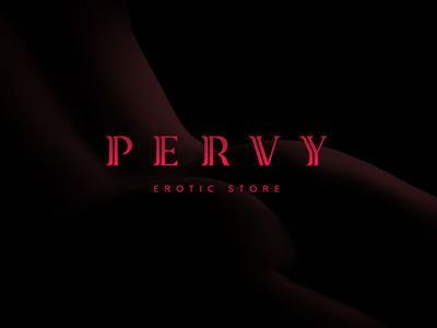 -pervy- erotic logo pink red sex store