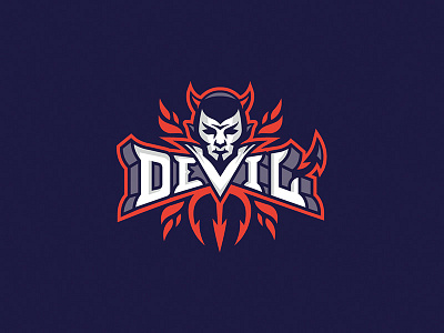 DEVIL 666 devil logo sport sports