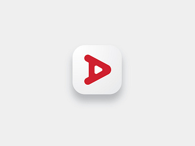 A like AUTO PLAY app button icon letter play