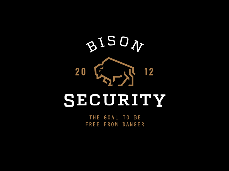 Bison Security animal animation bison motion