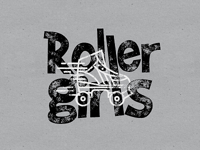 Roller girls blade girl roller skate