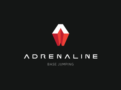 Adrenaline base jumping janiczak logo yaceky