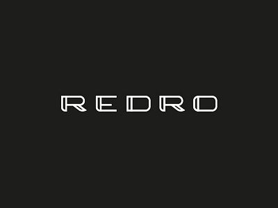 -REDRO- fashion font minimal typography