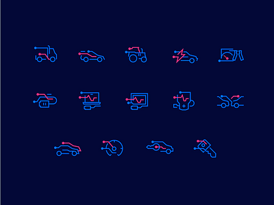 🚗AUTOMOTIVE ICONS🚗 icons ui ux icon car automotive