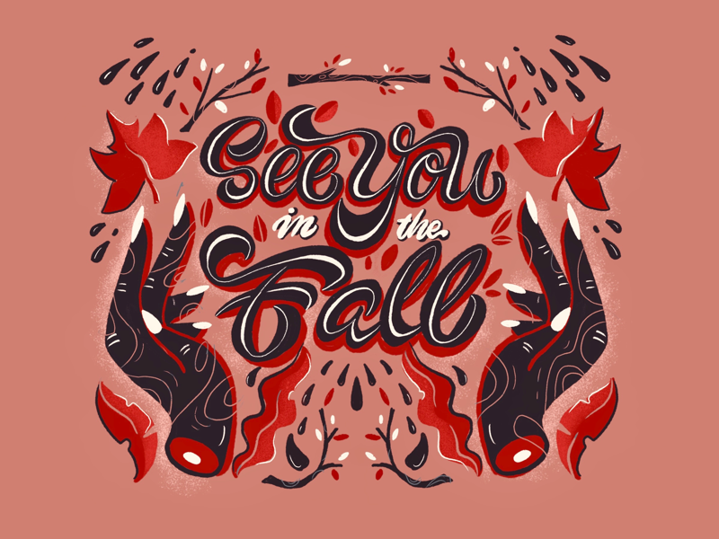 🍂SEE YOU in the FALL🍂 by Jacek Janiczak on Dribbble