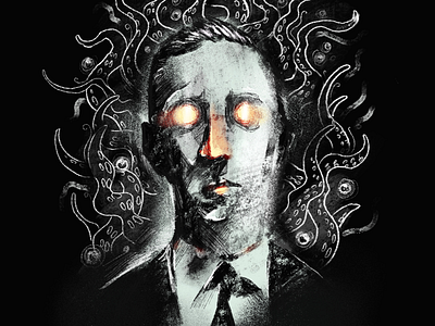 LOVECRAFT drawing art procreate