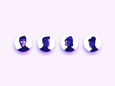 Avatars avatar icon icons illustration ui