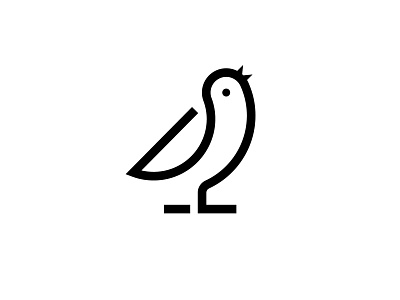 Birdy bird design icon logo typography ui