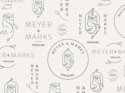 Meyer Marks Logo V2 branding design icon illustration lettering logo vector