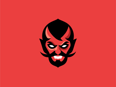 Devil design devil hell icon illustration logo vector