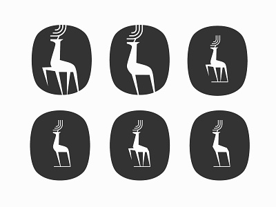 deer branding deer logo modern logo modernism