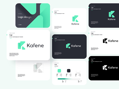 Kafene Logo Design branding design icon illustration logo tonik typography ui vector