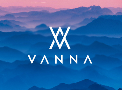 Vanna Logo Design branding eye catchy flat logo idenity logo logo designs minimal logo minimalism professional ui unique v logo vector