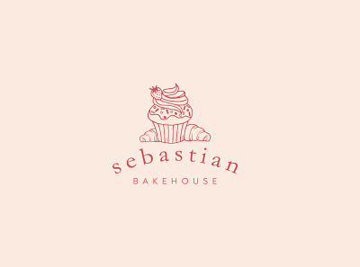 Sebastian Bakehouse Logo Design bakehouse bakery brand identity branding croissant illustration logo logo design logoideas logoinspiration minimal startups unique