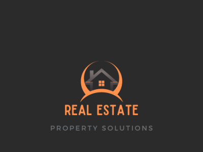 Real Estate Logo 3d animation branding graphic design logo motion graphics ui