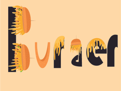 burger logo branding illustration logo