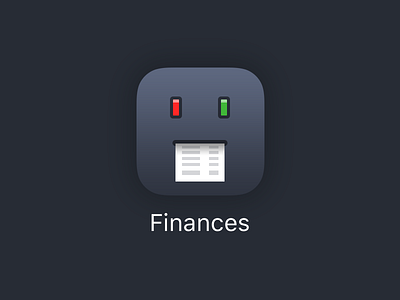 Finances App Icon app icon finances ios money tracking