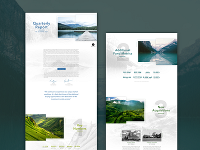 Quarterly Report design graphic design ui web webdesign