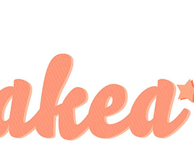 Sherbet logo orange peach sherbert sherbet soft stripes texture typography