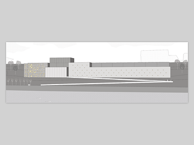 Architecture illustration - thermal complex