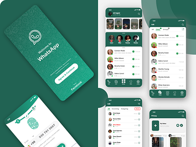 WhatsApp Redesign 2020 app ios redesign ui ux whatsapp