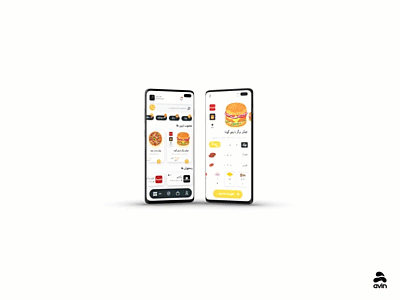 Food Delivery App | اپلیکیشن سفارش غذا 2020 adobexd app design food ios ui