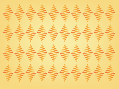 Orange Triangle Pattern gradient oranger pattern triangle vector yellow