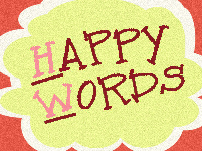 Happywords happy illustration words